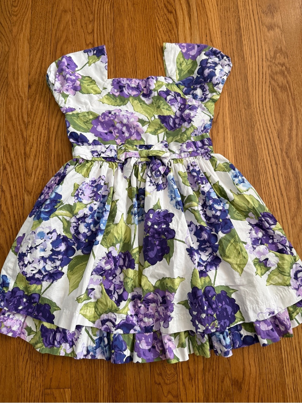Gymboree purple floral garden party 8